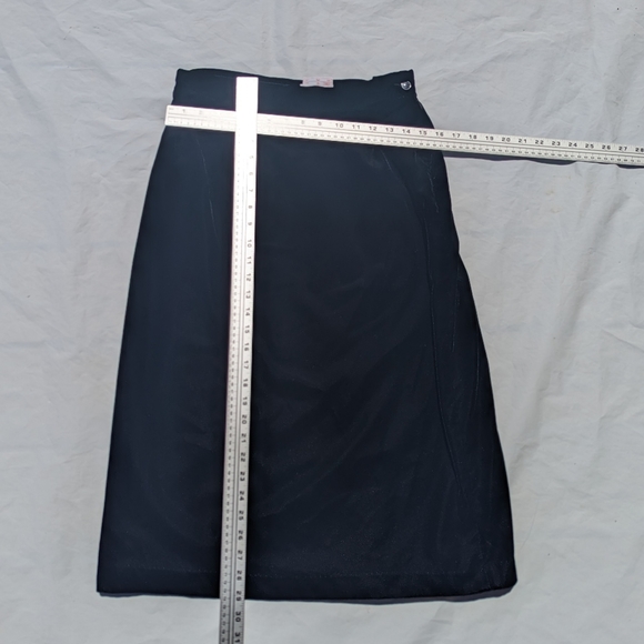 Vintage Tan Jay Velvet Style Set - Velvet Floral Detail + Gold Buttons - Size 14 - Picture 8 of 12